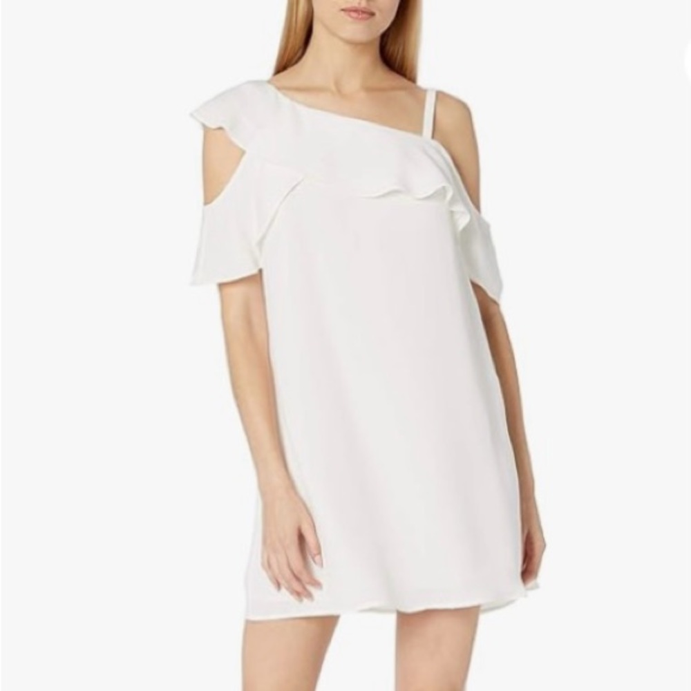 RACHEL Rachel Roy Creamy White Swing Dress